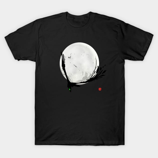 Lunar Crow T-Shirt by Karasu Projects